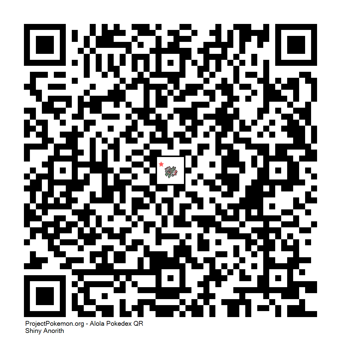 Cdigo QR de Anorith variocolor